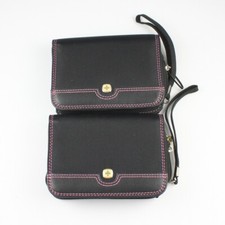 Wenger - Rhea - Small GPS Case Black/Pink - 1.25" x 5.5" x 4" ID- Lot of 2