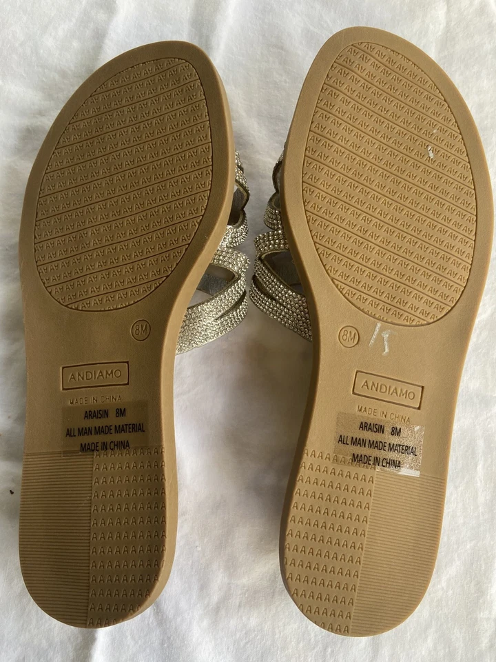 Sandalias para mujer Andiamo talla 8 Foto 3 de 3