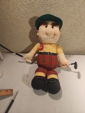 1989 Golfer's Tear Apart Stress Doll Detachable Arms Legs Rare Vintage Plush