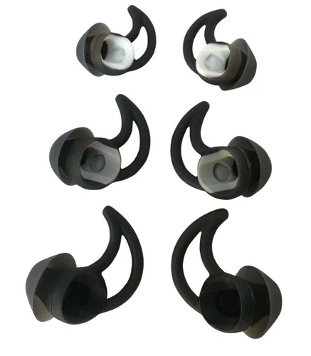Replacement Silicone Ear Buds Tips For Bose Aviation Headset ProFlight 1 and 2