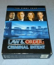 LAW  ORDER criminal intent the first year complete DVD