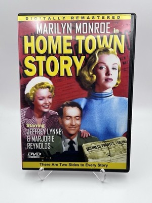 Hometown Story DVD Marilyn Monroe Jeffrey Lynn 1951 Drama Movie Classic VG