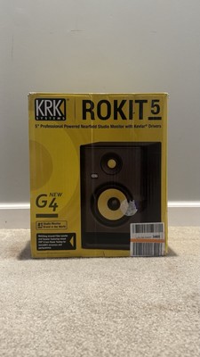 KRK Rokit 5 G4 Studio Monitor - NEW Open box