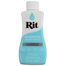 2 Pack Rit All Purpose Dye, Aquamarine, 8 fl oz