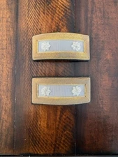 Vanguard Gold Bullion Infantry Lieutenant Colonel Shoulder Straps