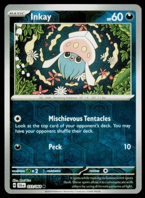 Inkay Common SV: Shrouded Fable 033/064 NM