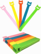 Color Reusable Cable Ties 6 Inch 100pcs