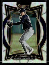 2025 Panini Select #74 George Lombard Jr. Silver Prizms Card New York Yankees
