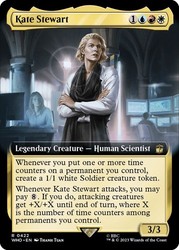 Kate Stewart (Extended Art) - Universes Beyond: Doctor Who - MTG