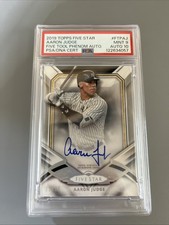 2019 Topps Five Star Autographs Aaron Judge PSA 9