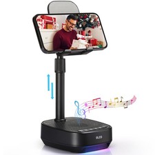 Gifts for Men Women, Adjustable Cell Phone Stand with Wireless Bluetooth Spea...