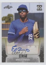 2020 Leaf Draft Auto Erick Pena #BA-EP1 Auto 0e2x
