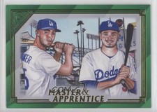 2020 Gallery Master and Apprentice Green 15/250 Gavin Lux Cody Bellinger 10u3