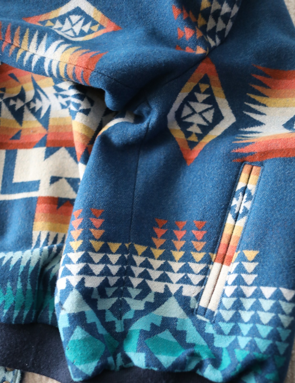 PENDLETON Turquoise CHIEF JOSEPH PATTERN BLANKET … - image 12