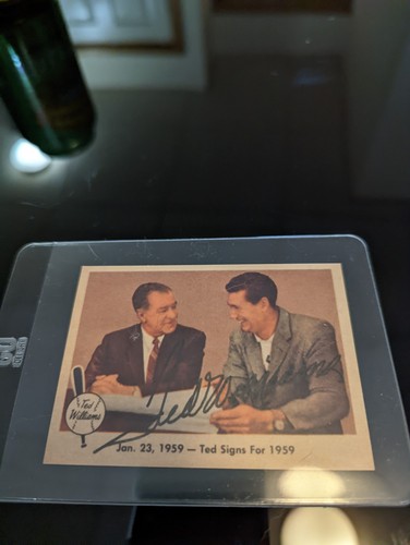 1959 Fleer Ted Williams - Ted Williams, Bucky Harris #68