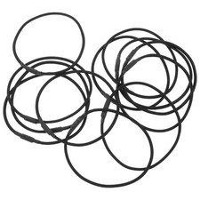 12 Pcs Condenser Mic Elastic Bands Microphone Shock Mount Rubber Spacer