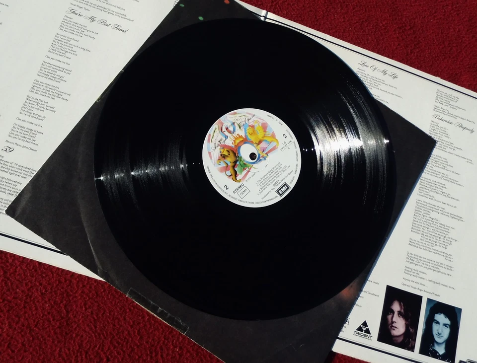 Vinyl LP* Queen – A Night At The Opera (1975) RAR *Freddie Mercury - Bild 2 von 2