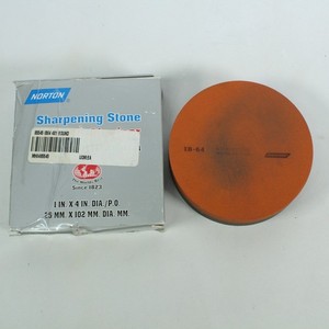 NORTON 1" X 4" DIA. 1B-64COMBINATION SHARPENING STONE: COARSE (150) & FINE (400)