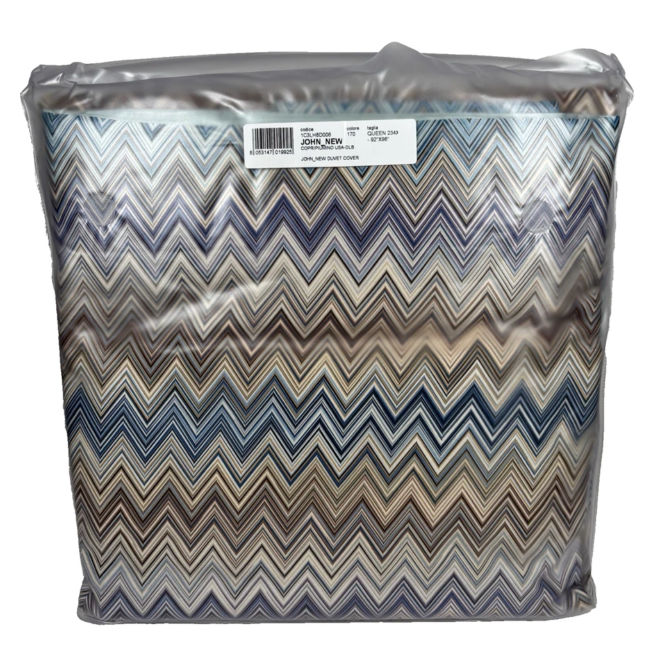 MISSONI MILANO John New Duvet Chevron Multicolor Italy Multicolor - Image 4 of 4