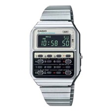 Casio CA-500WE-7B | Retro Pop White | Calculator Watch | Digital Display | Stain