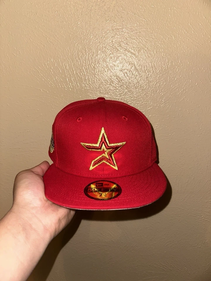 Houston Astros Fitted Size 7 3/8 Supremo Exclusive Scarface 3.0 New Era 59Fifty - Image 2 of 4