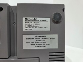 Nintendo NES Control Deck Console In Box