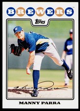 2008 Topps #481 Manny Parra