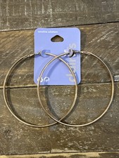 Claire  s Sensitive Solutions Hoop Earrings