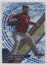2017 Topps High Tek Pattern 1 Blue Rainbow 22/75 Amir Garrett #HT-AG fm5