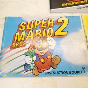 Super Mario Bros 1 2 3 Manuals Nintendo NES Booklets | Set of 3 Mario Lot
