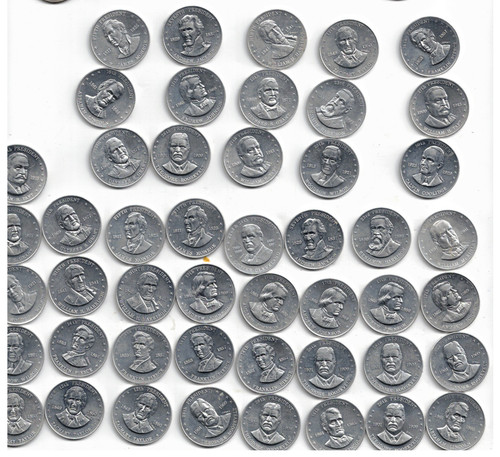 Shell’s Mr. President Coin Game Coins 15 Presidents Plus 35 Duplicate
