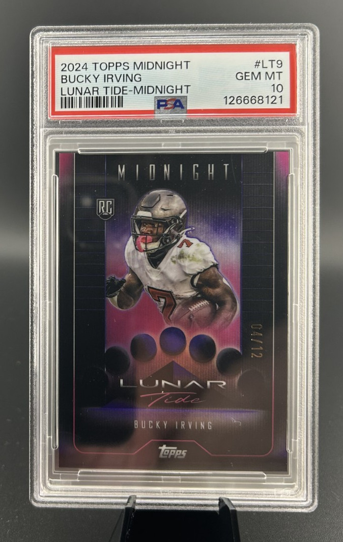 Bucky Irving Topps Midnight Lunar Tide #LT9 Midnight