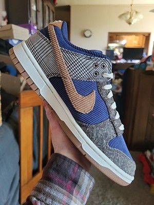 Dunk Low PREMIUM Midnight Navy/brown Ale Size 6M/7.5WMN, Ships asap