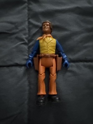 Vintage S.R.L  Heroes Tiny Tuffys  Biewan Barter 1977 Cowboy Action Figure