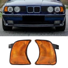 1 Paar Gelb Frontblinker Blinker Set Für BMW 5er E34 Limousine Touring 1988-1995