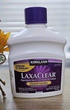 Kirkland 29.9oz LaxaClear Osmotic Laxative Polyethylene Glycol Stool Exp 01/28