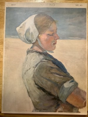 1907 RARE ART NOUVEAU GERMAN COMPLETE MAGAZINE ~ THE JUGEND