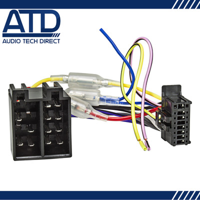 Radio Power Harness For Pioneer MVH-AV180 MVH-AV270BT MVH-AV280BT AVH-290BT ISO