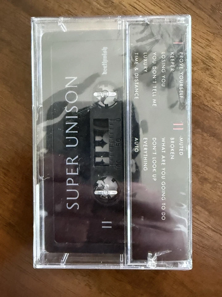 Super Unison - Auto Cassette Black (sealed)  Deathwish hardcore metal - Image 2 of 2