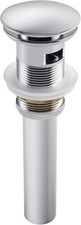 Bathroom Sink Up Drain Kit, Vel Push Button Drain Sper