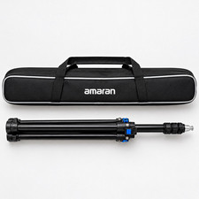 amaran T2c 2-ft RGBWW LED tube light with carrying case power adapter stand