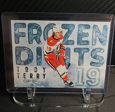O-Pee-Chee Frozen Digits Troy Terry #FD-19 2025-26 Ducks NHL Insert Card