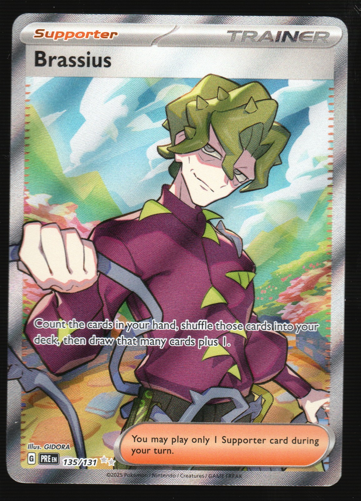 Pokemon Brassius SV8a: Terastal Fest ex #190/187 NM
