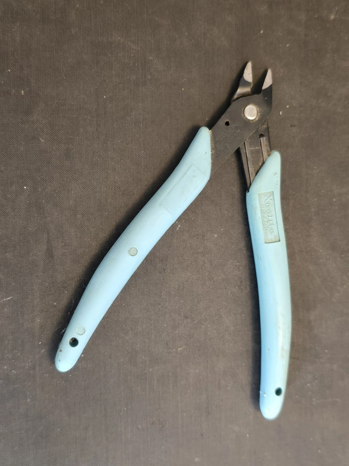 Xcelite 97CG Shear Cutter  Flush Jaw with Klip Grip Made In USA - Image 2 of 4