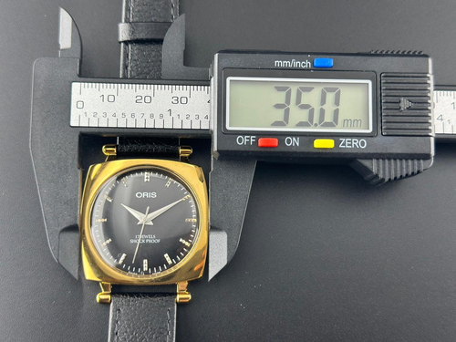 Orologio da polso uomo vintage ORIS svizzero carica manuale classico meccanico da collezione - Foto 8 di 13