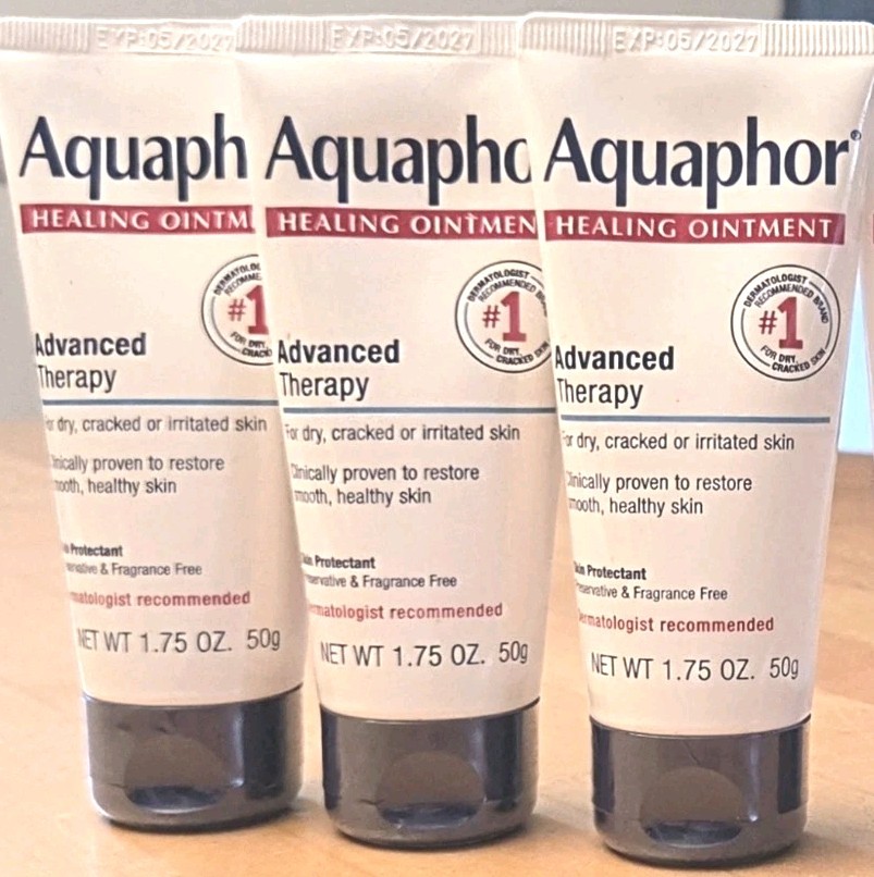 Aquaphor Advanced Therapy Healing Ointment Hypoallergenic Fragrance Free