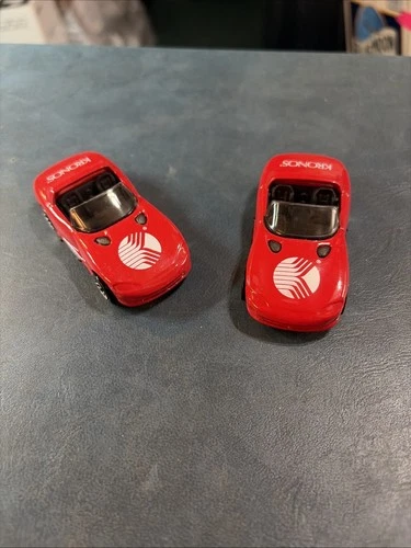 Vintage Matchbox Dodge Viper RT-10 Red Convertible Car Diecast 1994 Lot Of 2