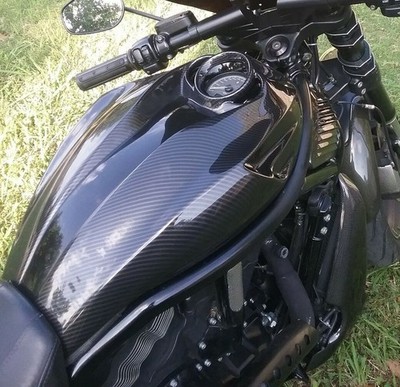 Mx Passt Harley V-Rod Night Rod 2002-2017 Custom Tank Airbox Cover Carbonfaser