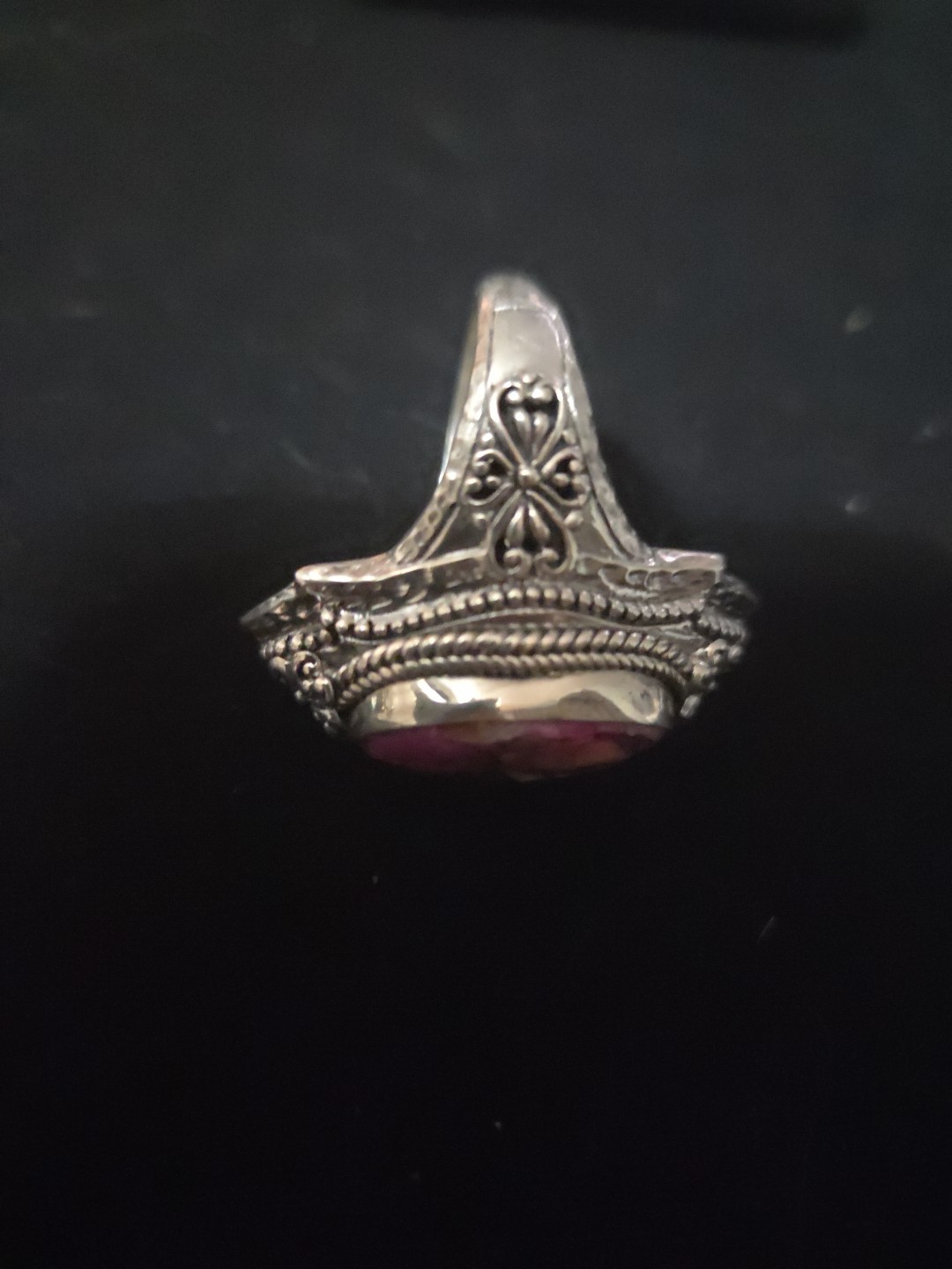 Sarda Artisan of Bali SWEETART Kingman Turquoise Ring Size 11