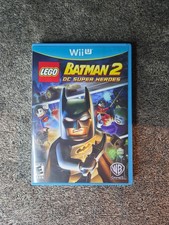 LEGO Batman 2: DC Super Heroes (Nintendo Wii U, 2013) Tested & Working 